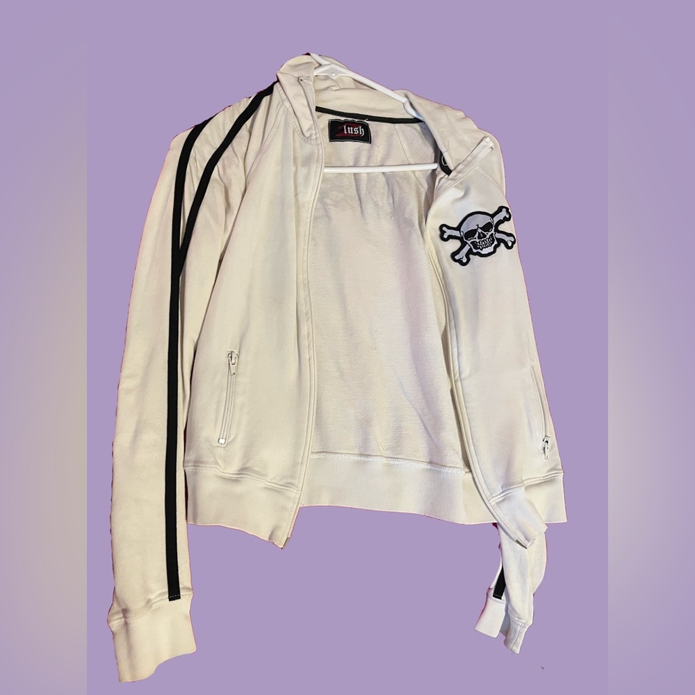 Y2K lush zip up